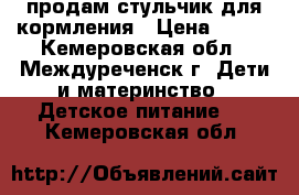 продам стульчик для кормления › Цена ­ 500 - Кемеровская обл., Междуреченск г. Дети и материнство » Детское питание   . Кемеровская обл.